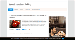Desktop Screenshot of blog-bricolage.question-maison.net